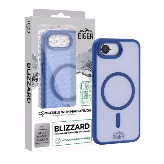 Picture of Eiger Eiger Blizzard Magsafe Case GRS for iPhone 16e in Navy